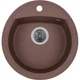 Мойка кухонная GRANADO RONDA marron з сифоном (470*490mm.) (gr2206) GRANADO gr2206 905348 - изображение 1