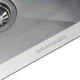 Мийка кухонна GRANADO Under top L STEEL S304 (GS09304) GRANADO GS09304 905334 - зображення 5