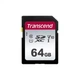 Карта памяти Transcend 64GB SDXC class 10 UHS-I U1 V10 (TS64GSDC300S) Transcend TS64GSDC300S 913022 - изображение 1