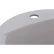 Мийка кухонна GRANADO RONDA white з сифоном (470*490mm.) (gr2205) GRANADO gr2205 905350 - зображення 5