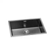 Мойка кухонная GRANADO Under top L STEEL S201 black (GS09201B) GRANADO GS09201B 905333 - изображение 2