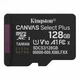 Карта памяти Kingston 128GB microSDXC class 10 UHS-I V10 A1 Canvas Select Plus (SDCS3/128GBSP) Kingston SDCS3/128GBSP 913798 - изображение 1