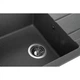 Мойка кухонная GRANADO MORA grafito (gr2609) GRANADO gr2609 904653 - изображение 4