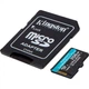 Карта памяти Kingston 256GB microSDXC сlass 10 UHS-I U3 V30 A2 Canvas Go Plus G4 (SDCG4/256GB) Kingston SDCG4/256GB 913651 - изображение 2