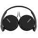 Навушники Sony MDR-ZX110AP Black (MDRZX110APB.CE7) SONY MDRZX110APB.CE7 920274 - зображення 3