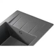 Мойка кухонная GRANADO MADRID grafito (gr1609) GRANADO gr1609 904607 - изображение 3