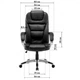 Офісне крісло GT Racer X-2852 Classic Black GT Racer X-2852 Classic Black 903865 - зображення 7