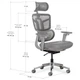 Офисное кресло Mealux S4 Air Fabric Grey (HF-S4 F/G) Mealux HF-S4 F/G 904860 - изображение 10