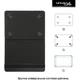Чехол для планшета Armorstandart Silicone Hooks 10 Black (ARM59078) Armorstandart ARM59078 917327 - изображение 2