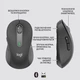Мышка Logitech Signature M650 L Wireless Mouse for Business Graphite (910-006348) Logitech 910-006348 909202 - изображение 6