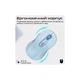Мышка Promate Ken Wireless/Bluetooth Blue (ken.blue) Promate ken.blue 910651 - изображение 3