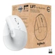 Мишка Logitech Lift Vertical Ergonomic Wireless/Bluetooth for Business Off-white (910-006496) Logitech 910-006496 909200 - зображення 1