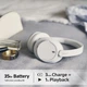 Наушники Sony WH-CH720N Wireless White (WHCH720NW.CE7) SONY WHCH720NW.CE7 921427 - изображение 9