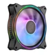 Кулер Cooler Master MasterFan MF140 Halo з адресною RGB-підсвіткою, 140 мм (чорний) - зображення 3
