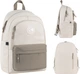 Рюкзак GoPack Education Teens 141L 43x28x17 см 17 л Бежевый с коричневым (GO26-141L-1) - изображение 1