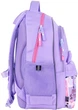 Рюкзак GoPack Education 182M Cute Ears 41x29x17 см 15 л Фиолетовый (GO26-182M-4) - изображение 4