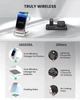 Беспроводная зарядная док-станция GEEKERA 3 в 1 для iPhone, Apple Watch и AirPods Pro (белый) - изображение 4