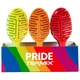 Щітка для волосся TERMIX Pride жовта - изображение 4
