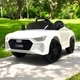 Детский электромобиль модели Audi RS6 NW-RTQC463 White / Белый с мягкими EVA колесами - изображение 2