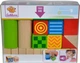 Дерев'яний конструктор Eichhorn Feel and Sound Building Blocks, 20 елементів 5632180 (4051902242537) - зображення 1