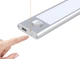 Настенный светодиодный LED USB аккумулятор светильник 40 см с датчиком движения ночник с магнитным креплением на стену/шкаф с USB зарядкой - изображение 9