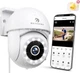 Камера видеонаблюдения Menborn G12 внешняя Wi-Fi 2.5K, поворотная 360°, ночное видение - изображение 1