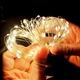 Гирлянда LED USB 3м белая для украшения интерьера создания уютного освещения на праздники и вечеринки - изображение 7