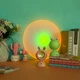 Детский светильник LED с сенсорным управлением ночное освещение USB 14 см 500 mAh для спальни и детской комнаты - изображение 4