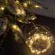 Світлодіодна гірлянда Роса 50м 500LED для новорічного оформлення з теплим білим світлом від USB. - зображення 4