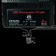 Лампа видеосвет LED M777 160 светодиодов для фото и видео мягкий свет 3000K-6500K 85W - изображение 3