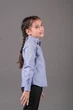 Блуза для дівчинки Велма модель 087 сірий в смужку 134 см (0871-03061214) - зображення 5