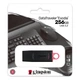 USB Флешка 3.2 Kingston DT Exodia 256Gb, Black / Pink - изображение 2