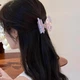 Крабик-Бабочка для Волос ANbeauty двойные крылья 6,5 см Филетовый (AN0103618) - изображение 4