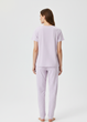 Пижамные хлопковые штаны Primark Printed Bottom Pyjama XXS Низ пижамы Лиловый (8930) - изображение 4