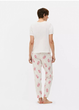 Пижамные хлопковые штаны Primark Printed Bottom Pyjama XS Низ пижамы Белый (8943) - изображение 3