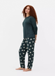 Домашний пижамный Лонгслив Primark Long sleeve Pyjama XL Для дома и сна Зеленый (8950) - изображение 2