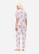 Пижамные хлопковые штаны Primark Printed Bottom Pyjama XL Низ пижамы Пудровый (8949) - изображение 4