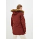 Парка аляска Alpha Industries Altitude W Parka XL Red Ochre WJA44503C1ARXL - изображение 3