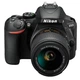 Зеркальный фотоаппарат Nikon D5600 (Nikkor AF-S 18-55mm VR) - Б/У - изображение 1