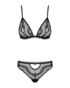 Комплект женского белья Obsessive Millagro Set Черный L/XL - изображение 4