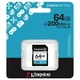 Карта пам'яті Kingston SD 64GB C10 UHS-I U3 V30 R200MB/s (SDG4/64GB) - зображення 3