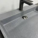 Умывальник накладной VBI VIESTE 600х380 прямоугольный, серый матовый (VBI-016800) - изображение 3