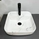 Умывальник накладной VBI Ragusa S 395х390 прямоугольный, с узором (VBI-014502) - изображение 3