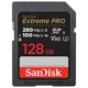 Карта памяти SanDisk SD 128GB C10 UHS-II U3 R280/W100MB/s Extreme Pro V60 - изображение 1