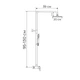 Душова колона зі змішувачем для душ. кабіни (нерж.сталь) MIXXUS SUS-003-J (SS0020) SS0020 - зображення 2