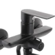 Змішувач для ванни Haiba ALEX 006 BLACK (HB3925) HB3925 - зображення 2