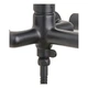 Змішувач для ванни Haiba Markus 009 Euro Black (HB3975) HB3975 - зображення 2
