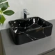 Умывальник накладной VBI Forli 480х370 прямоугольный, черный (VBI-011106) - изображение 4