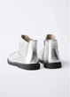 Чобітки ZARA Сріблястий екошкіра 25(15,6 см) - изображение 6
