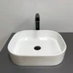 Умывальник накладной VBI VESTONE 455x385 прямоугольный, белый (VBI-017000) - изображение 2